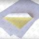 150gms-250gms Self Adhesive Sticker Paper For Labels Yellow Release Paper