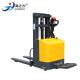 Well Operated Electric Pallet Stacker Battery Powered With Reliable Braking