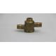 0.01 Tolerance Copper Machined Parts Optional Custom Surface Treatment