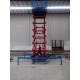 Industrial Mobile Hydraulic Scissor Lift Machine 300kg 16 Meter 1 Year Warranty