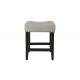 Thickened Foam And Curved Widened Seat American Bar Stool