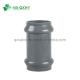 Universal DIN Standard UPVC Coupling with Rubber 45deg Angle Size From 63mm to 355mm