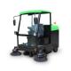 6*8V Voltage Half-closed Electric Ride On Street Sweeper for Cold Water Cleaning Process