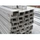 ASTM 316 316L Stainless Steel Profiles Stainless Steel U Shaped Channel