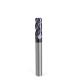 HRC55 Carbide End Mills Corner Radius For Prehardening Steel