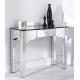 High Gloss Mirror Furniture Set Contemporary Venetian Mirrored Console Table