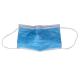 White Blue Disposable Medical Face Mask Customized Colors And Logos