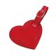 Rectangle PU Luggage Tag with Secure Buckle Strap for Easy Bag Identification