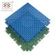 OEM ODM Backyard Court Tiles 204.5g Weight Interlocking Plastic Floor Tiles