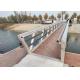 Good Stability Aluminum Alloy Gangway Ramps With 15-20 Years Lifespan Marina Dock Floating Yacht Ship Boat Pontoon Use