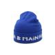 Casual Custom Beanie blue embroidery logo Hats Thick, Soft & Warm Chunky