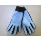 Winter gloves for Men and Woven Robbin Cuff--Fleece Glove--Polyester glove-
