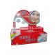 Supermarket Custom Retail Corrugated Cardboard Counter Display for Colgate Tooth Paste