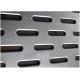 2mm Thick Slot Hole SS304 Perforated Steel Panel For Decoration