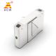 SS304 Flap Barrier Turnstile Pedestrian Access Control System 25W For Airport