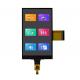 3.3V 4.3 Inch TFT LCD Display / 200cd/M2 Capacitive Touch Screen Panel
