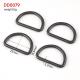 25mm Semi-Circular D Ring Multi-Purpose Accessory for Sewing Keychains and Dog Leash