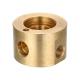 CNC Brass Bronze Copper Machined Parts Conductivity 0.01mm Tolerance