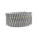 Stainless Steel 15 Degree 2-1/4 x .120 Wire Coil Nail Construction Ring Shank Diamond Point