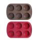 Easy Take Off Reusable 6 Cavity Silicone Bread Mould