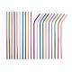 Colorful Kitchen Household Items Straight Reusable Drinking Straws Cleaner Brush