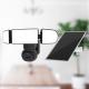 12w Max Working Power Google Home Alexa Camera Outdoor Solar Powered Surveillance Solar Light Camera
