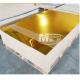 Laser Cutting Gold Silver PMMA 2mm Acrylic Mirror Sheet 1220x1830mm