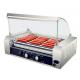 1400W Hot Dog Grilling Machine 5 7 9 11 rollers CE Approval