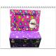 2 Tier colorfull Jewellery Trinket Box with Picture Frame Top for Kids