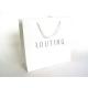 Custom Recycling White Paper Shopping Bags with Handles