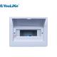 IP40 Level Electricity 10 Way MCB Box With CE Certification