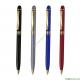 slim twist metal promotional hotel pen, hotel ballpoint pen