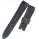 Adjustable 22x20mm Mens Rubber Watch Bands Steady Stitching