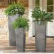 Brushed Tapered Stainless Steel Planter Box 45-120cm