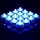 Blue Flameless Led Candle Light Acrylic Material Casing For Hotels / Bars