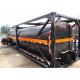40ft Oil tank container for diesel fuel water transportation liquid tank trailers