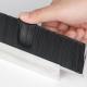 OEM ODM Nylon Bristle Bottom Door Seal Brush Strip For Home