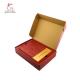 Colored Printing Corrugated Cardboard Box Tuck Top Box With Insert