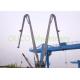 Hydraulic Knuckle Boom Crane Steel Structures 2.5 Ton High Impact Resistance