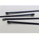 Fireproof Plastic Coated Stainless Steel Cable Ties 201 / 304 / 316 Material