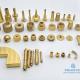 Corrosion Resistant Brass CNC Machining For Water Pipes ISO9001