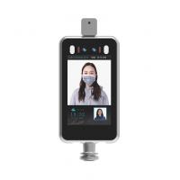 Human Forehead Temperature Measurement Panel Face Identification Non Contact High Accuracy