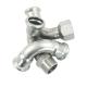 2320psi Equal Casting 1/4 Female NPT Stainless Steel Tee