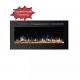 50 60 72 Inch Electric Fireplace with Heating Function No Heat Packing Size 100*20.5*57.5cm