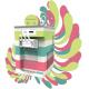 Colorful Acrylic shell Oceanpower Dragon Winner DW132TC Ice Cream Machine