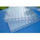 5mm Polycarbonate PC Hollow Sheet With Patio UV Awning Cover Greenhouse Use