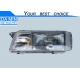EXR EXZ Container Truck Headlamp With Yellow Fog Lamp Assembly 1821104002 Bottom Of Front Panel