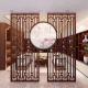 Chinese Style Stainless Steel Room Divider Restaurant Metal Privacy Panels