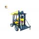 Vertical Spindle Type Water Well Drilling Rig 4.2m Drill Rod 2400 Nm Rotation Torque