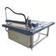 Blue Frame Silver Case Cutting Machine Frame and Table CAD Template Sheet Milling Cutter